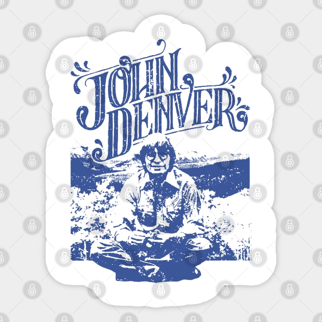 john denver Sticker by plerketekuk